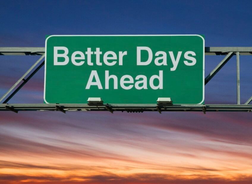 better days road sign